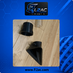 Adaptateur pour BOA sur Ecope d'air de frein - Honda Civic FN2